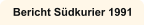 Bericht Südkurier 1991
